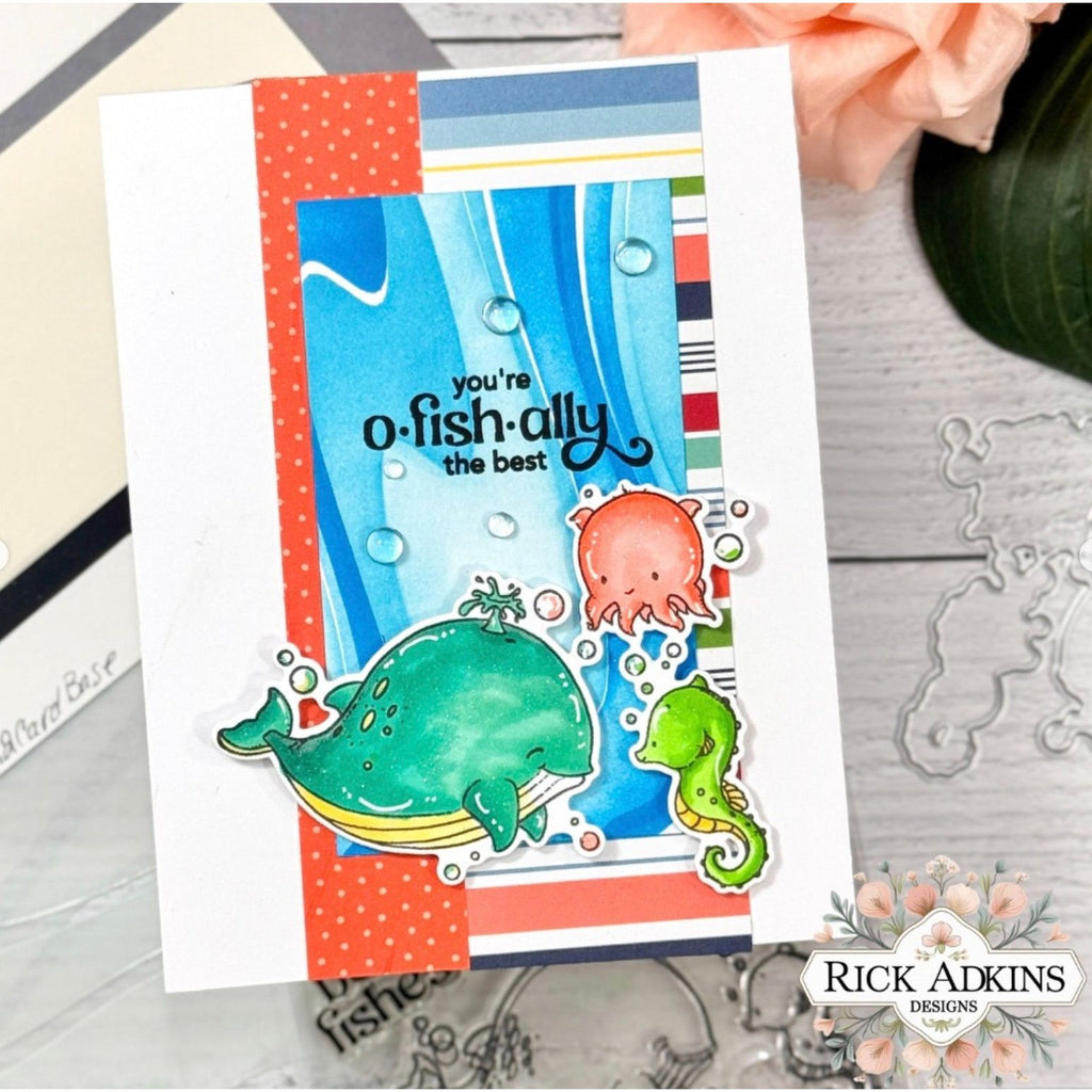 Simon Says Stamp Best Fishes Wafer Dies 1364sdc Friend Like You Friend Card | color-code:ALT02