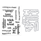 Hero Arts Season’s Creepings Clear Stamp and Die Set dc328