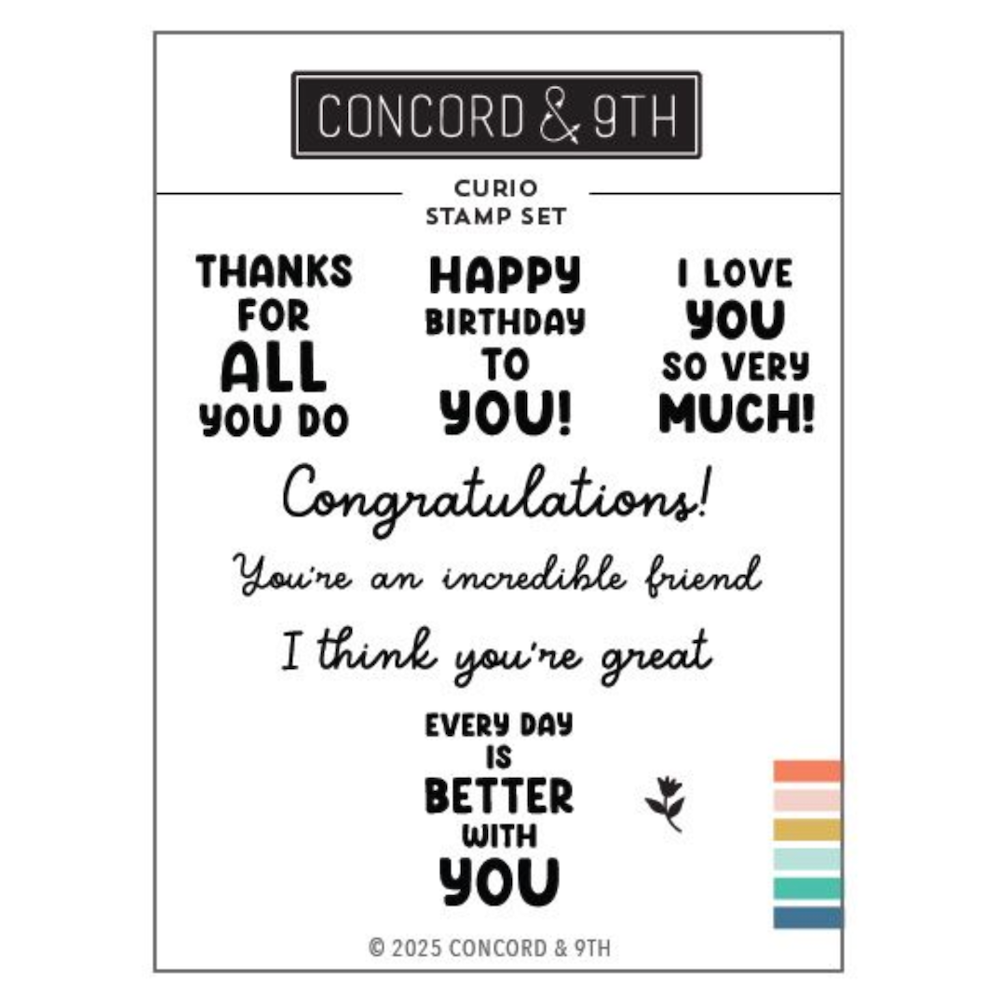 Concord & 9th Curio Stamp and Die Bundle