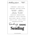 Concord & 9th Kristina Werner Sending Trio Stamp and Die Bundle