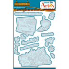 Dare 2B Artzy Letters to Santa Stamp and Die Bundle