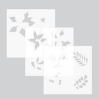 Concord & 9th Kristina Werner Winter Greenery Stamp Die and Stencil Bundle