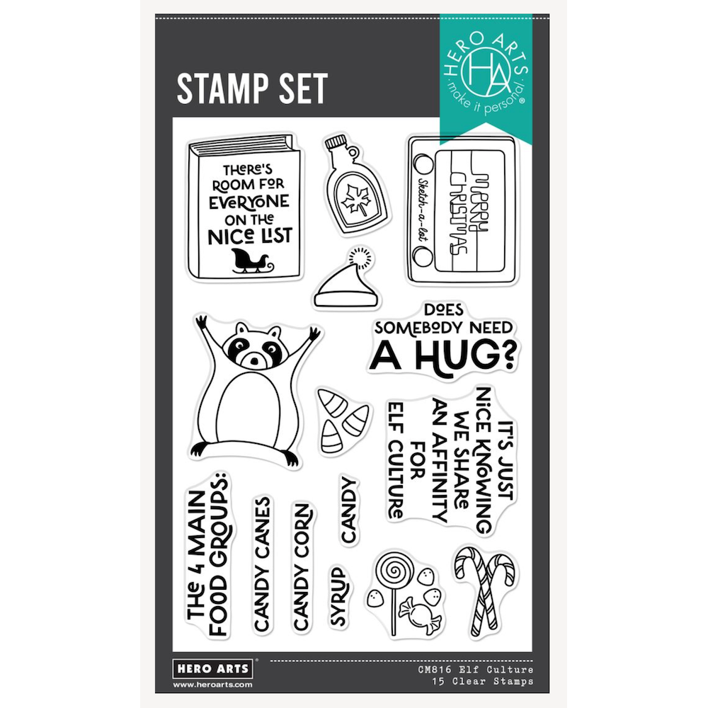 Hero Arts Elf Culture Clear Stamp Set cm816