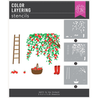 Hero Arts In The Orchard Stamp and Stencil Bundle