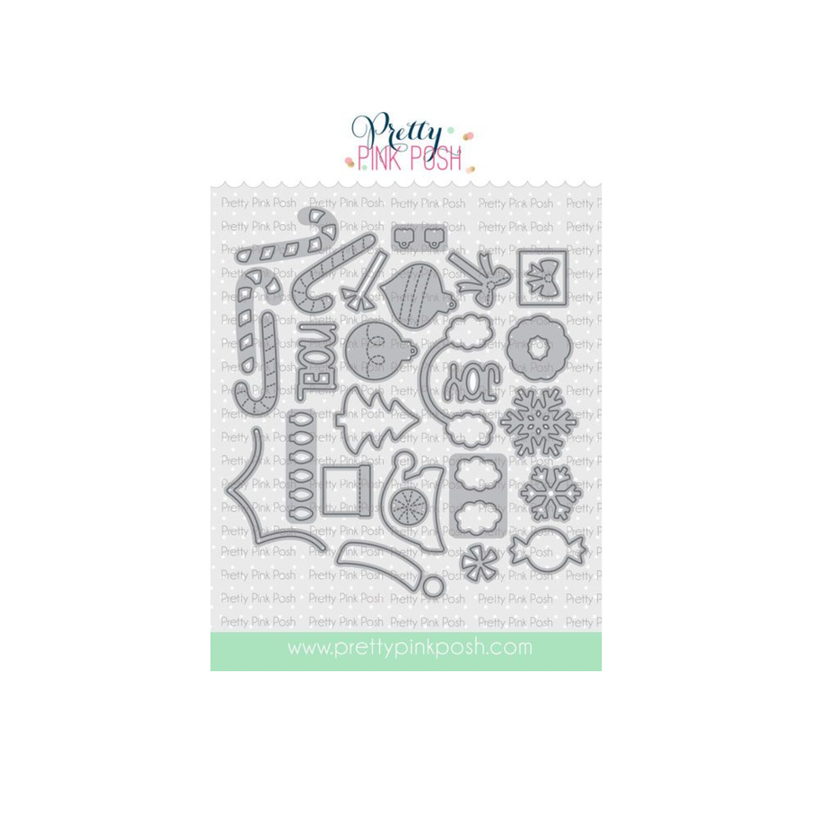 Pretty Pink Posh Gingerbread Holder and Christmas Holder Additons Dies image 2