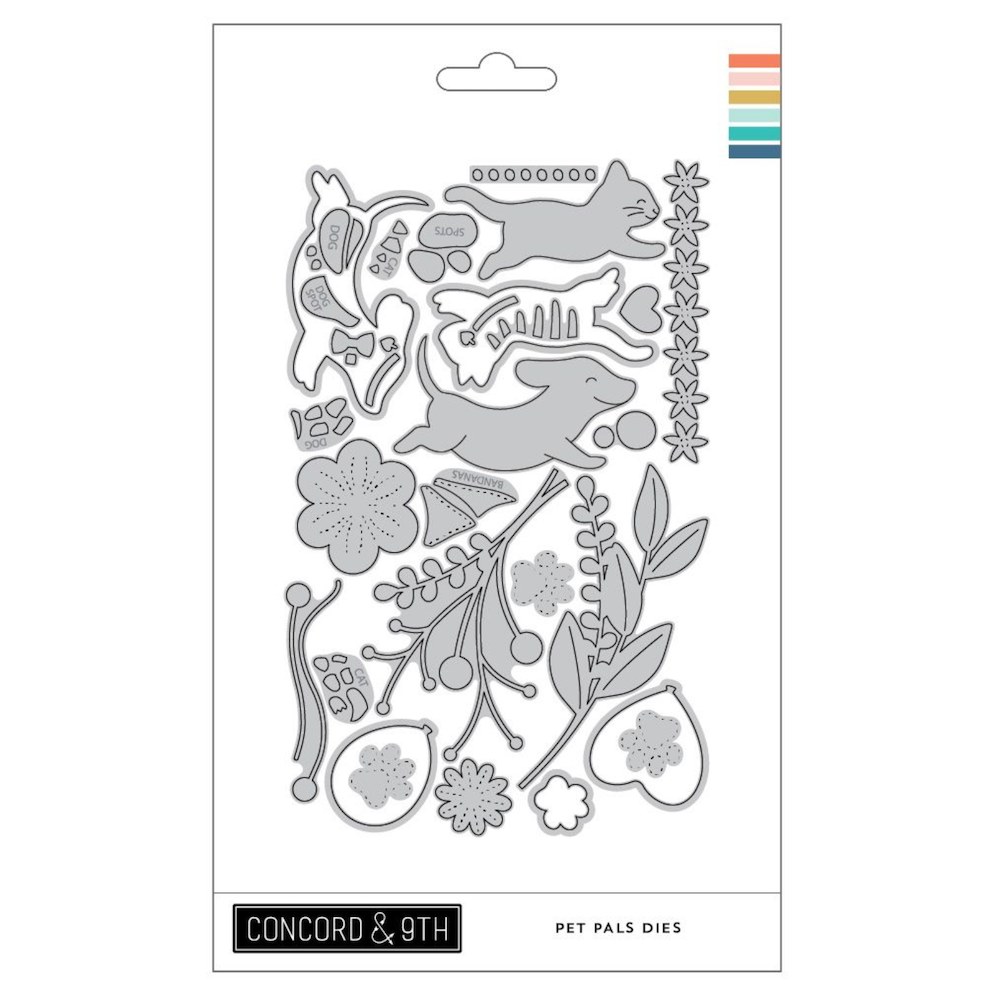 Concord & 9th Pet Pals Stamp and Die Bundle