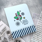 Concord & 9th Kristina Werner Simple Christmas Stamp Die and Stencil Bundle