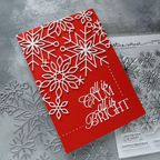 Concord & 9th Kristina Werner Snowflake Season Stamp and Die Bundle