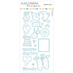 Alex Syberia Designs Merry Mail Stamp and Die Bundle