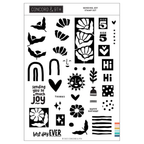 Concord & 9th Sending Joy Stamp and Die Bundle