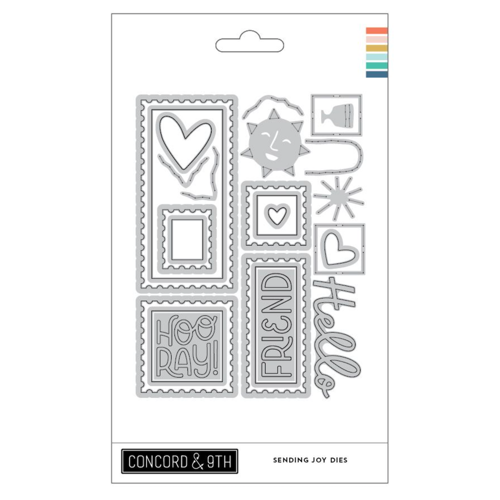 Concord & 9th Sending Joy Stamp and Die Bundle