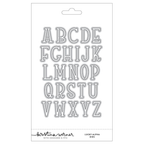 Concord & 9th Kristina Werner Lucky Alpha Stamp and Die Bundle
