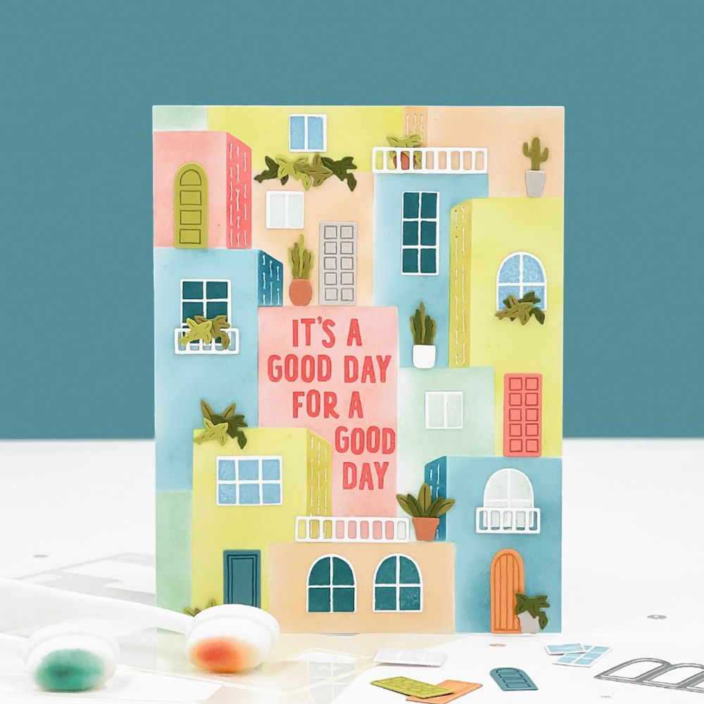 Concord & 9th City Block Stamp Die and Stencil Bundle