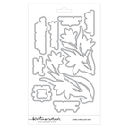Concord & 9th Kristina Werner Long Line Lilies Stamps Dies and Stencils Bundle