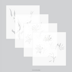 Concord & 9th Kristina Werner Long Line Lilies Stamps Dies and Stencils Bundle