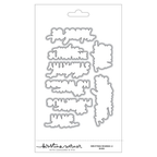 Concord & 9th Kristina Werner Written Words 2 Stamps and Dies Bundle