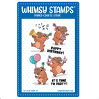 Whimsy Stamps Cappy Birthday Clear Stamps khb137a*
