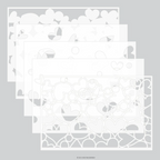 Concord & 9th Kristina Werner Jumble of Hearts Stamp and Stencils Bundle