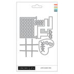 Concord & 9th Love Games Stamps and Dies Bundle