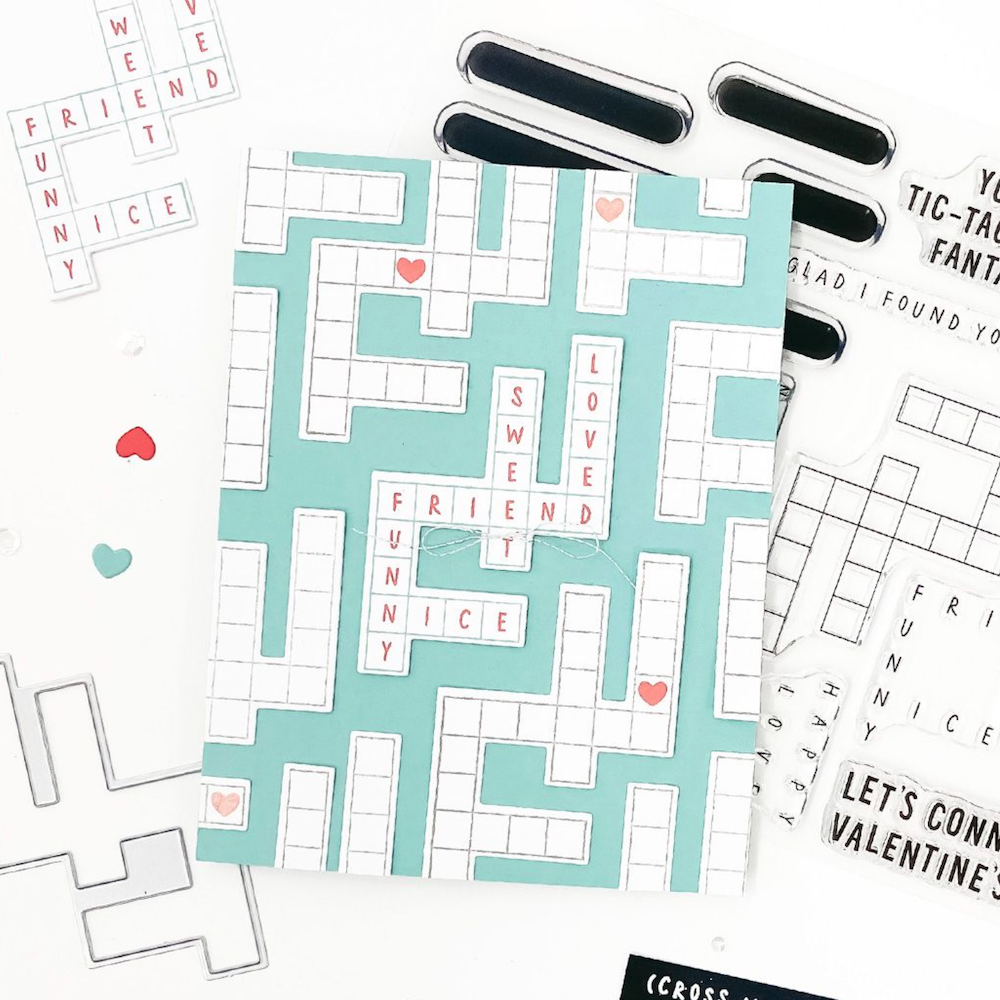 Concord & 9th Love Games Stamps and Dies Bundle