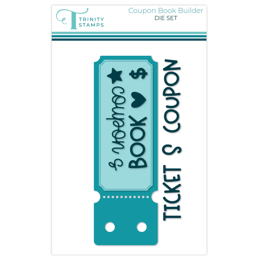 Trinity Stamps Coupon Book Stamp and Die Bundle
