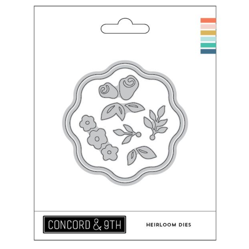 Concord & 9th Heirloom Turnabout Stamps and Dies Bundle