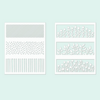 Concord & 9th Hillside Stamps Die and Stencils Bundle