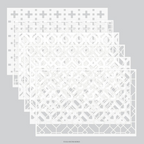 Concord & 9th Kristina Werner Layered Lattice Stencil Set kw1255