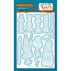 Dare 2B Artzy Tall Celebration Stamps and Dies Bundle