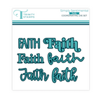 Trinity Stamps Simply Sentimental Faith Die Set 260207-tcd