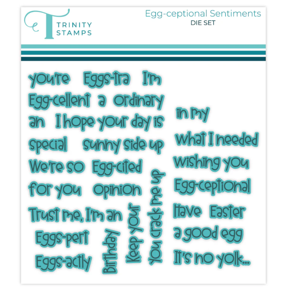 Trinity Stamps Egg-ceptional Stamps and Dies Bundle