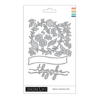 Concord & 9th Briar & Blooms Stamps and Dies Bundle