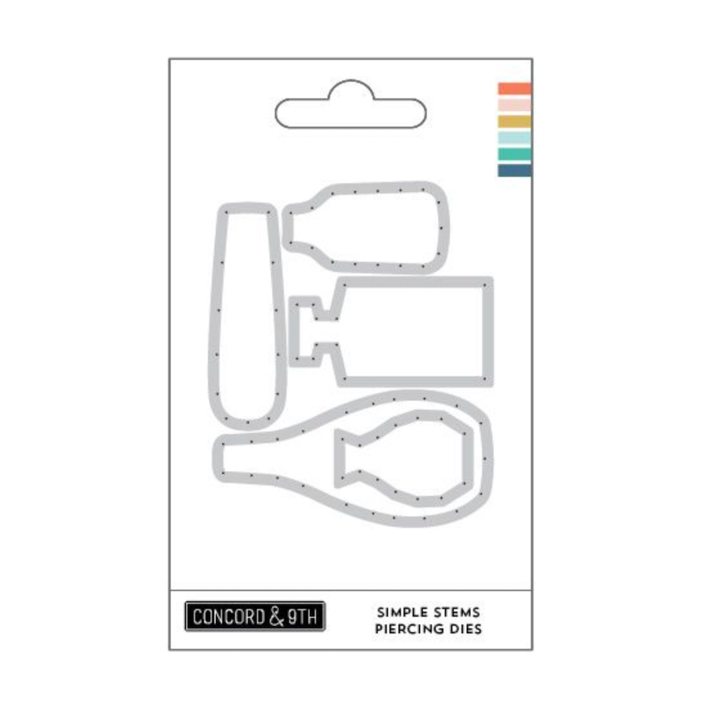 Concord & 9th Simple Stems Stamps and Dies Bundle