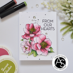 Alex Syberia Designs Hugs in Bloom Press Plate Die and Stencils Bundle