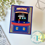 Trinity Stamps 8-Bit Alphabet Stamps and Dies Bundle