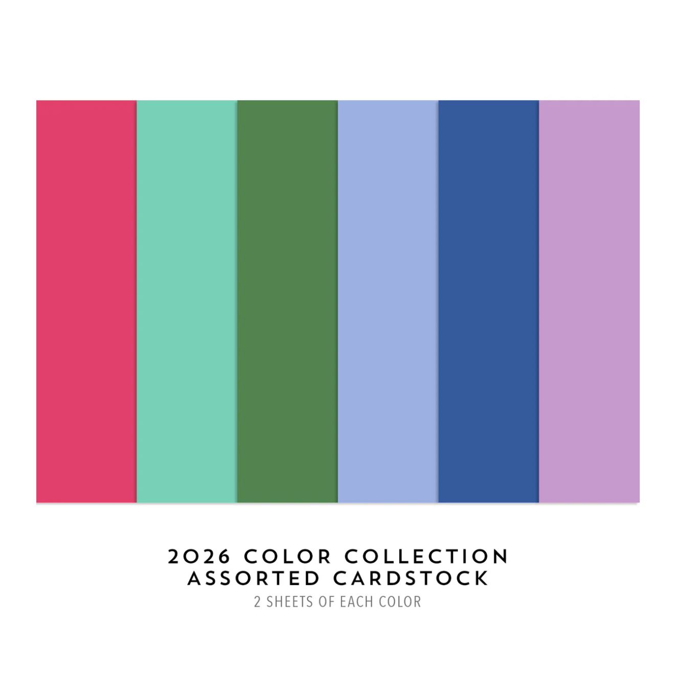 Concord & 9th 2026 Assorted Cardstock Pack 12736