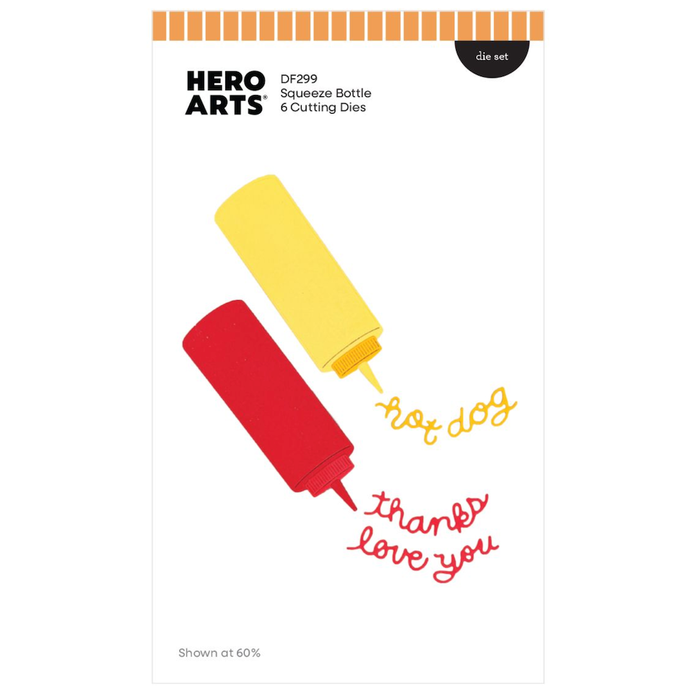 Hero Arts Squeeze Bottle Die Set df299