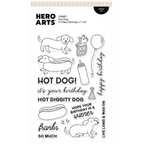 Hero Arts Hot Dog Clear Stamp Set cm857