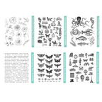 Tim Holtz Cling Rubber Stamps June 2026 Bundle