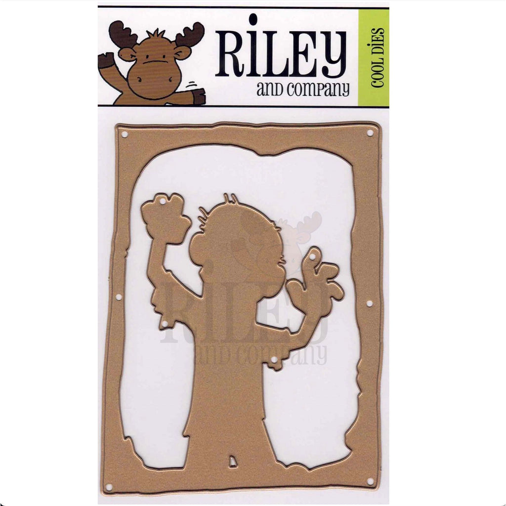 Riley and Company Zombie 1 Clear Stamp and Die Set