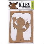 Riley and Company Zombie 1 Clear Stamp and Die Set