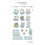 Alex Syberia Designs Mermaid Kitties Stamps and Dies Bundle