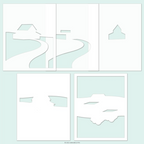 Concord & 9th Countryside Stamps Dies and Stencils Bundle