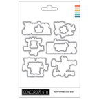 Concord & 9th Happy Phrases Stamps and Dies Bundle