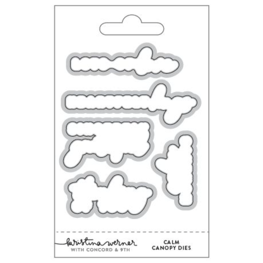 Concord & 9th Kristina Werner Calm Canopy Stamps and Dies Bundle