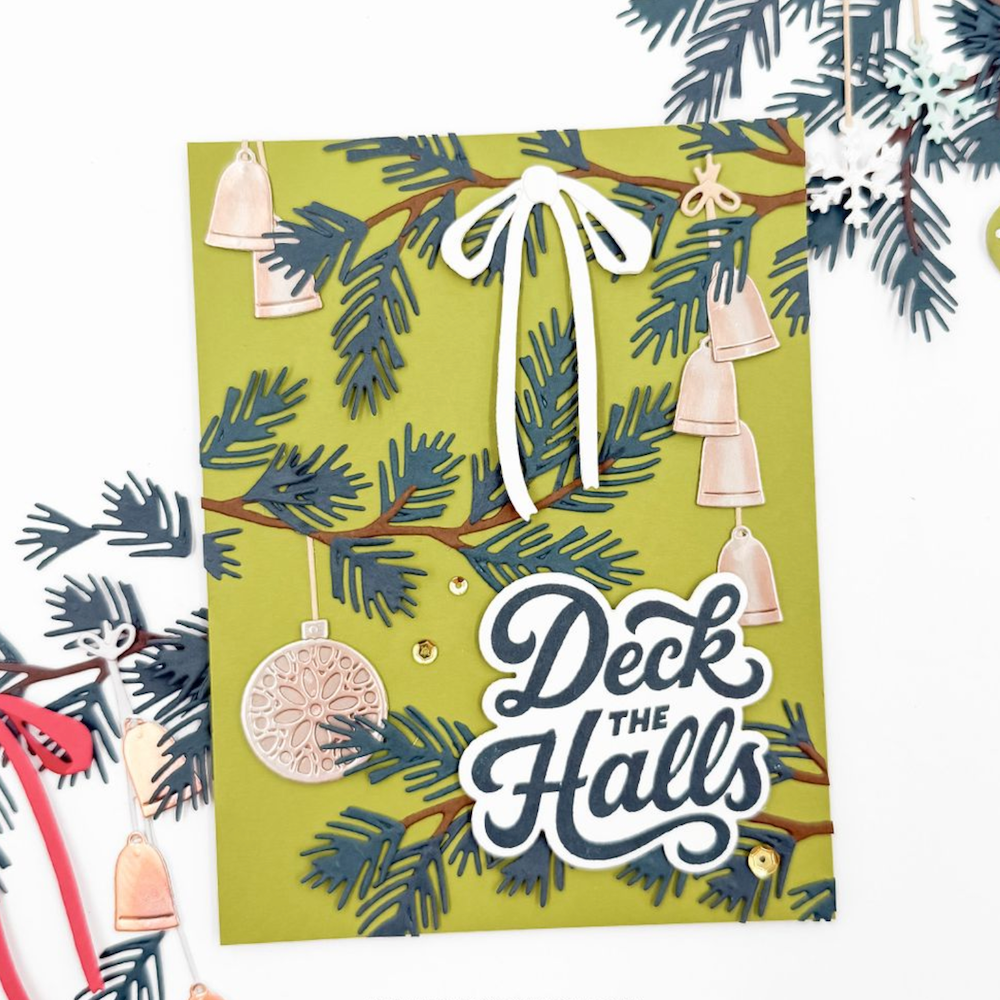 Concord & 9th Holiday Trimmings Stamps and Dies Bundle