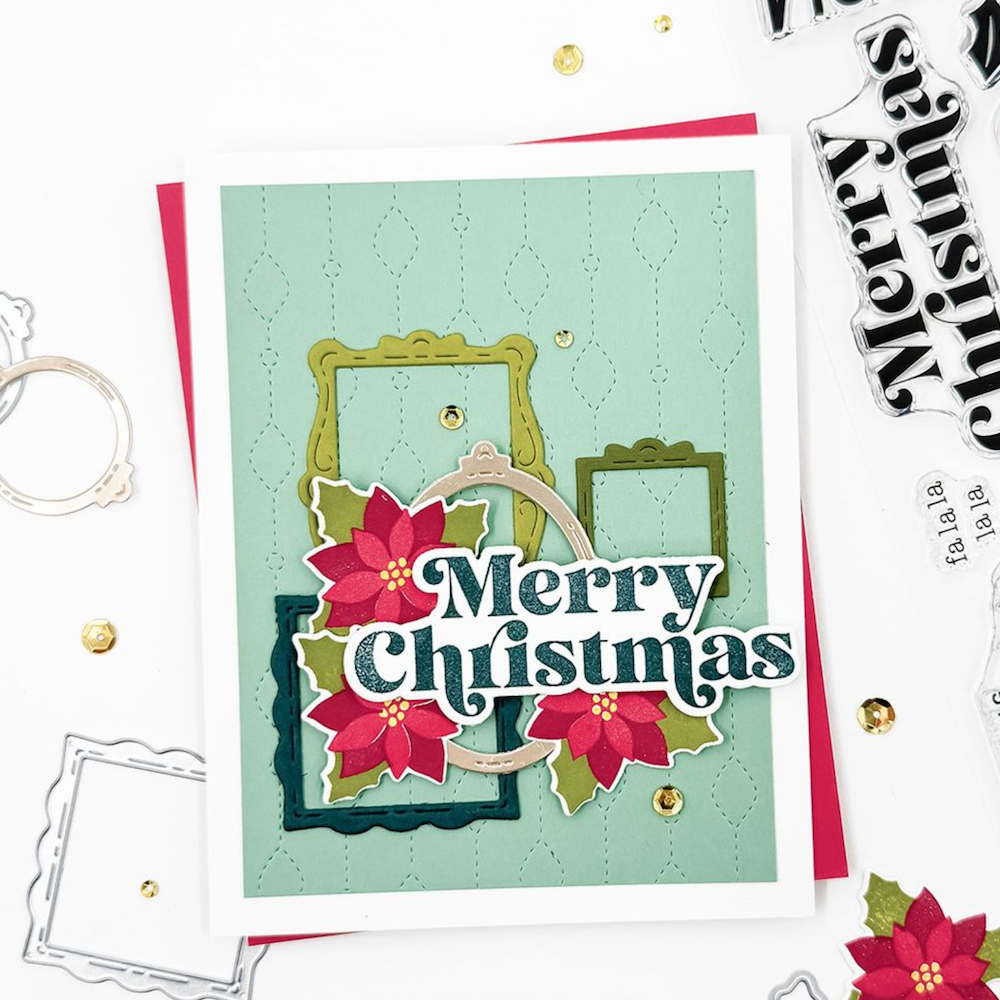 Concord & 9th Very Merry Gallery Stamps and Dies Bundle