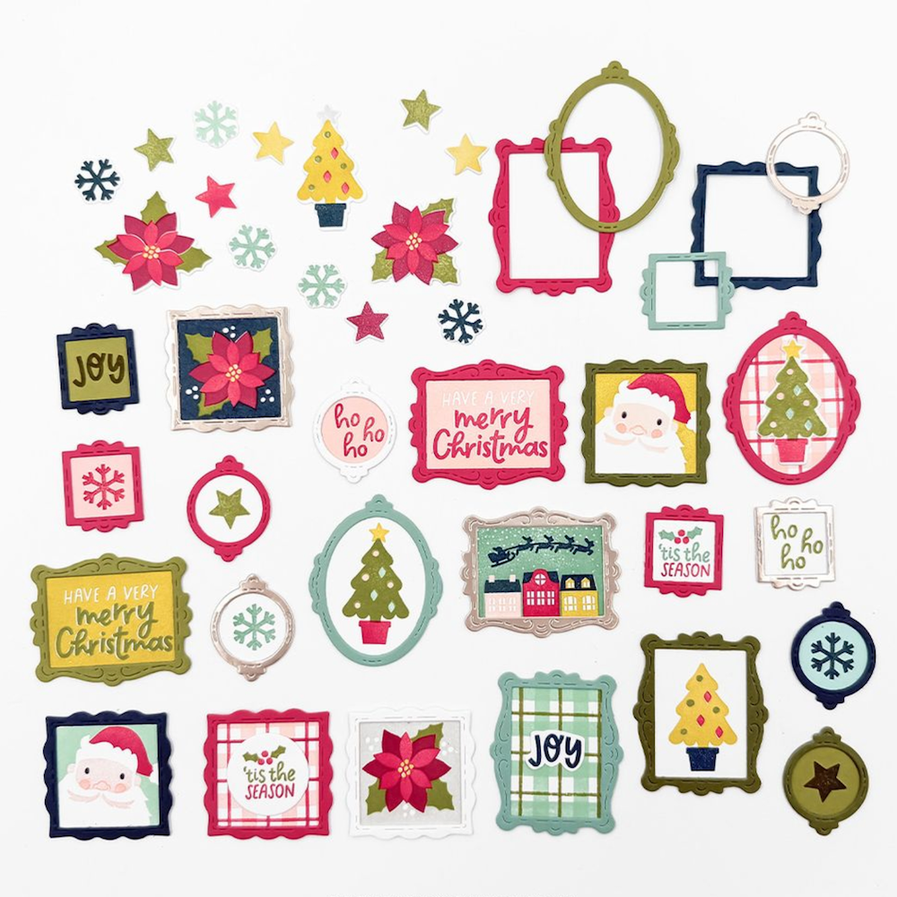 Concord & 9th Very Merry Gallery Stamps and Dies Bundle
