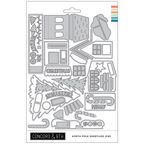 Concord & 9th North Pole Greetings Stamps and Dies Bundle