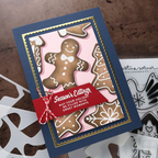 Concord & 9th Kristina Werner Gingerbread Cookies Stamps Dies and Stencil Bundle